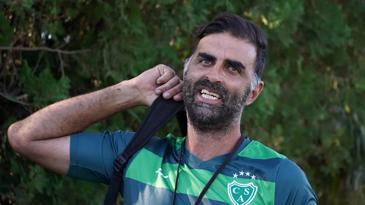 El Flaco Zabaleta, entrenador de la Sexta de Sarmiento