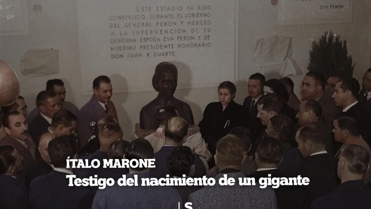 Ítalo Marone, testigo del nacimiento de un gigante