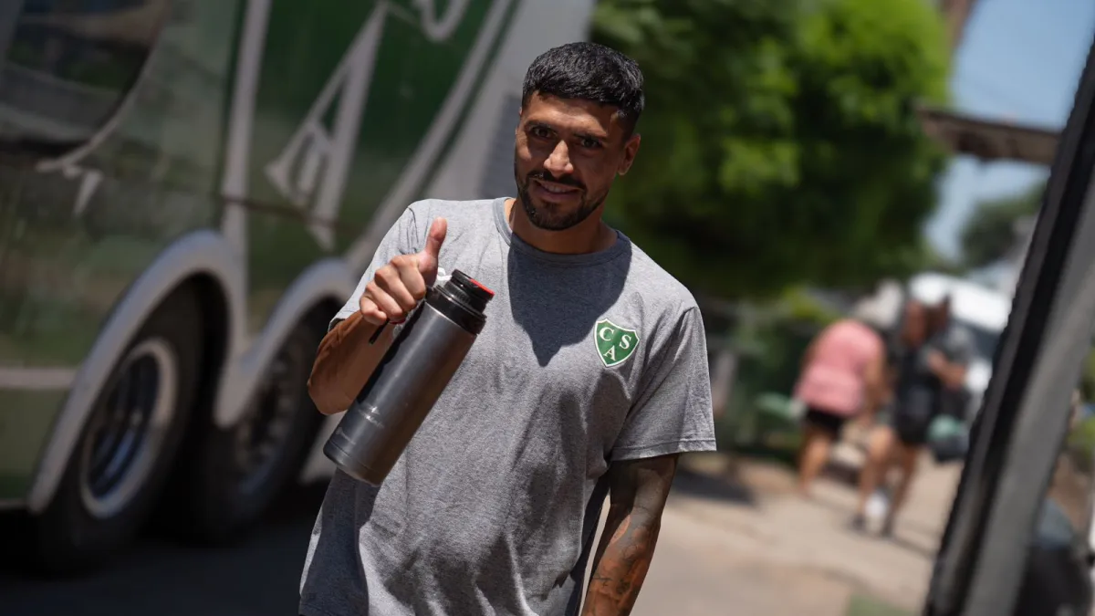 Viajó para enfrentar a Boca Juniors