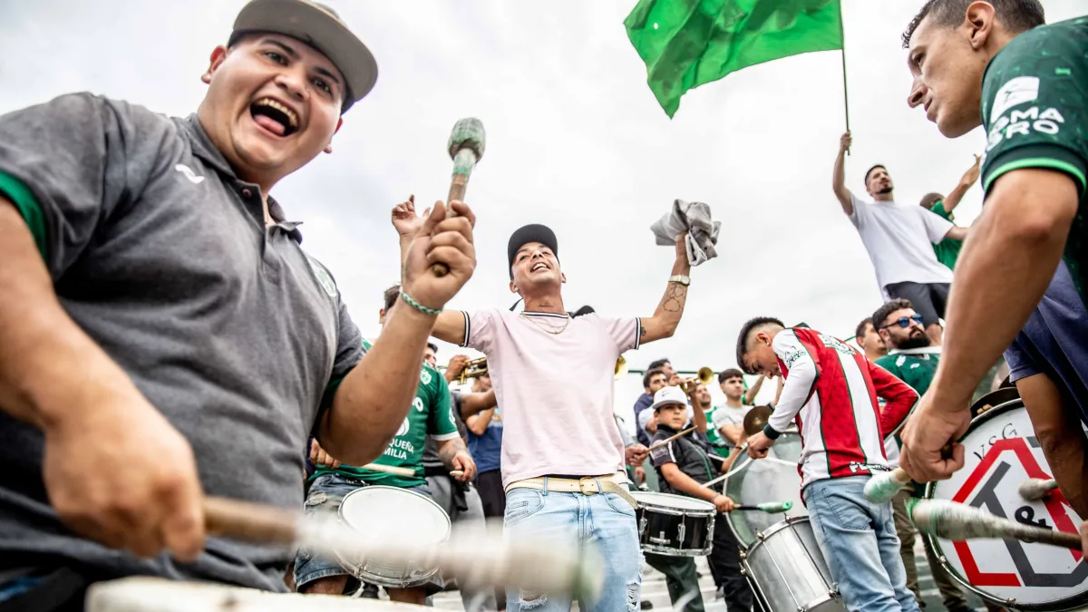 Al Eva Perón que juega Sarmiento