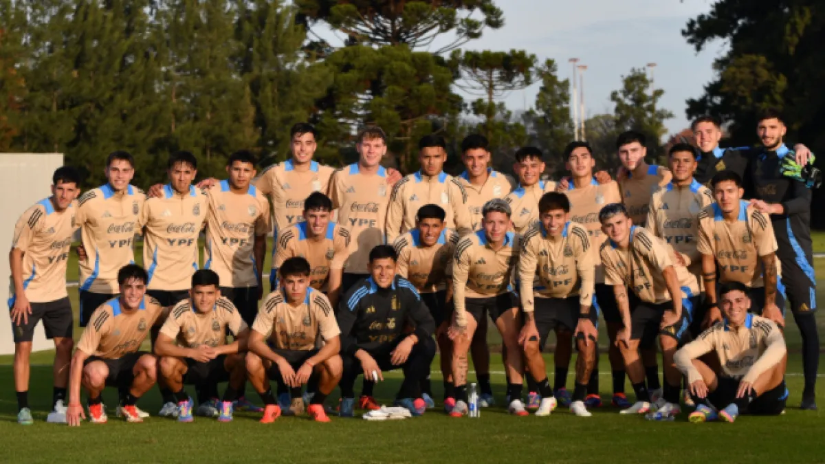 Primera práctica de Godoy con la sub-20